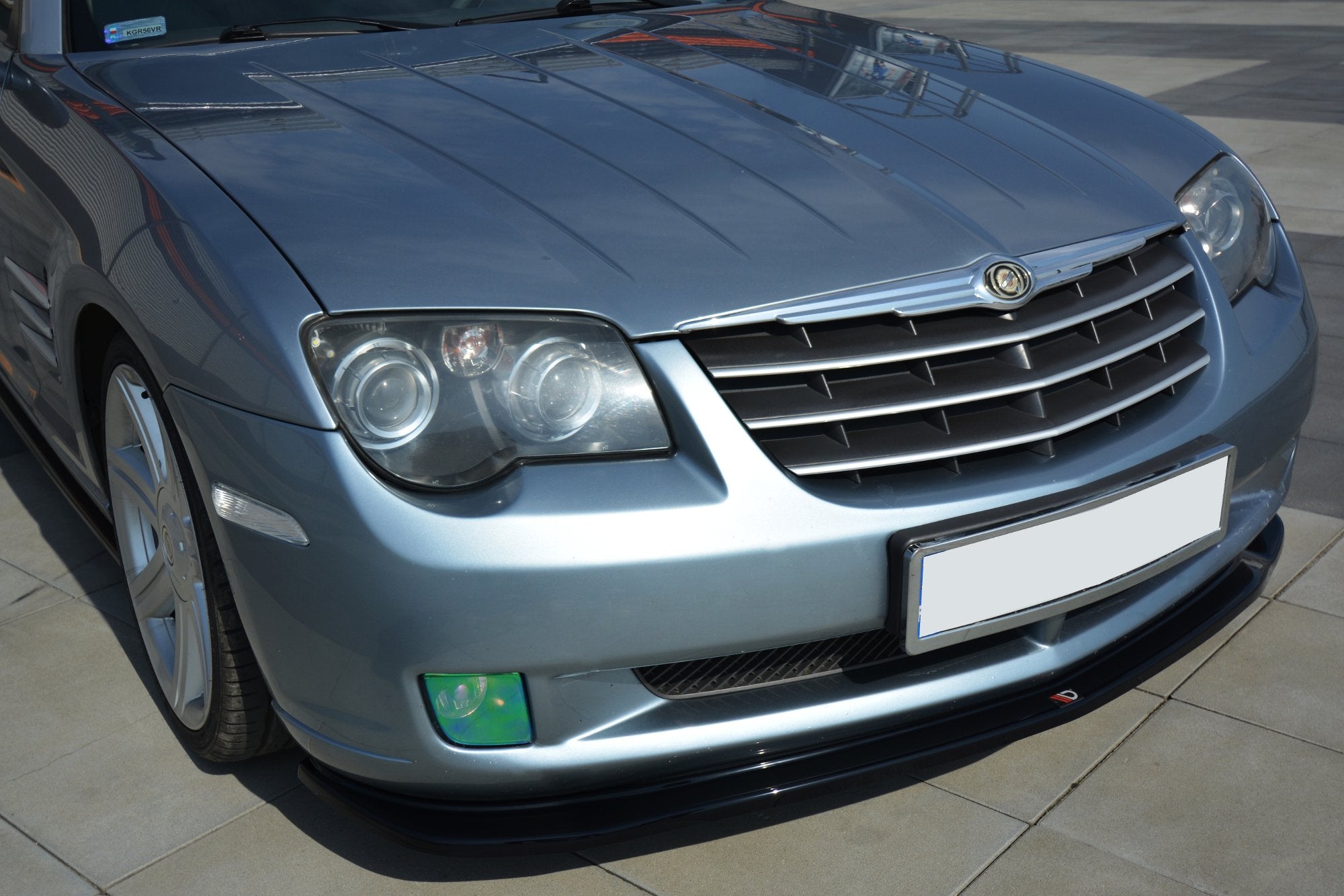 Front splitter chrysler crossfire