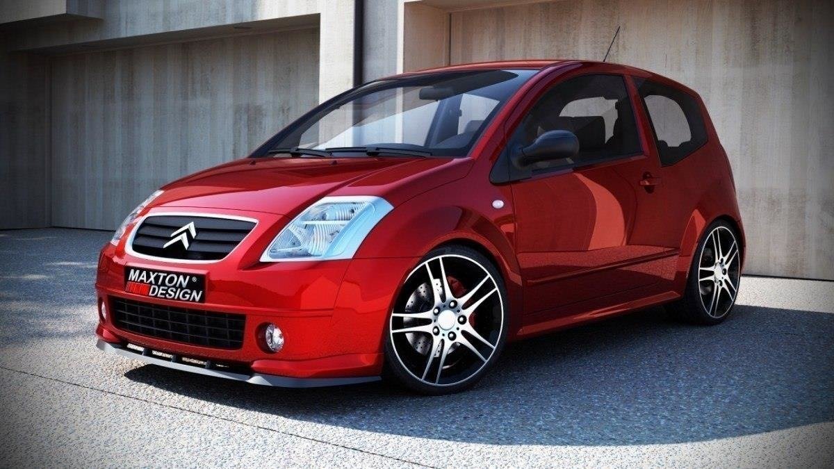 Front splitter citroen c2 vts
