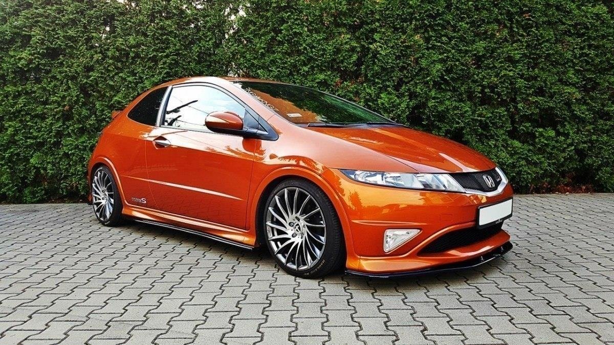 Front splitter honda civic viii type s/r