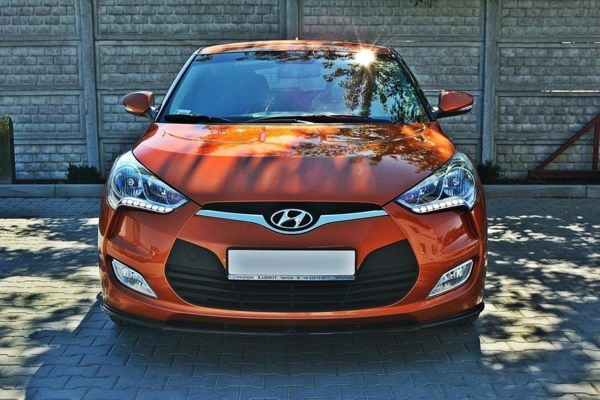 Front splits hyundai veloster