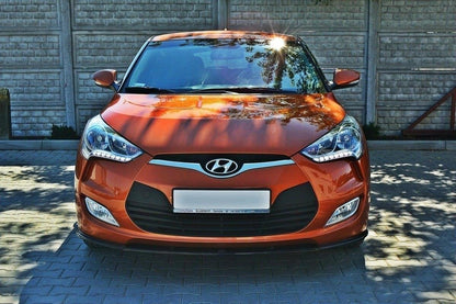 Front splits hyundai veloster
