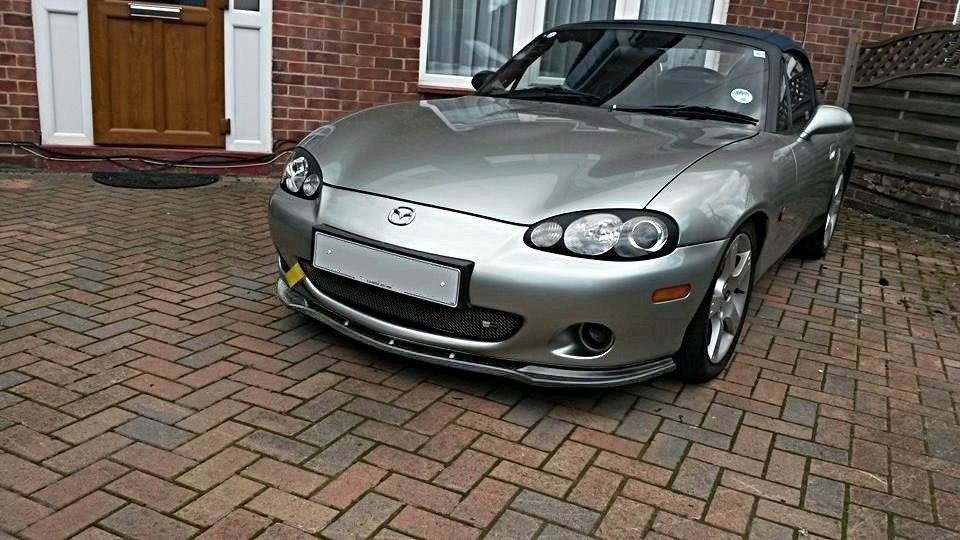 Front splitter mazda mx5 nb facelift model