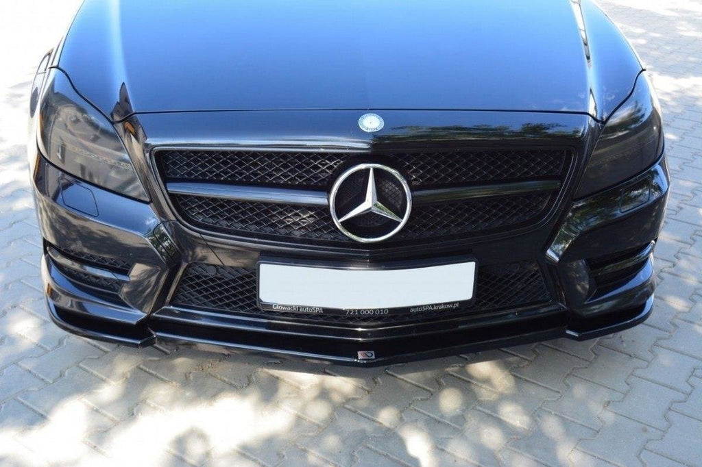 Front splitter mercedes cls c218 amg line