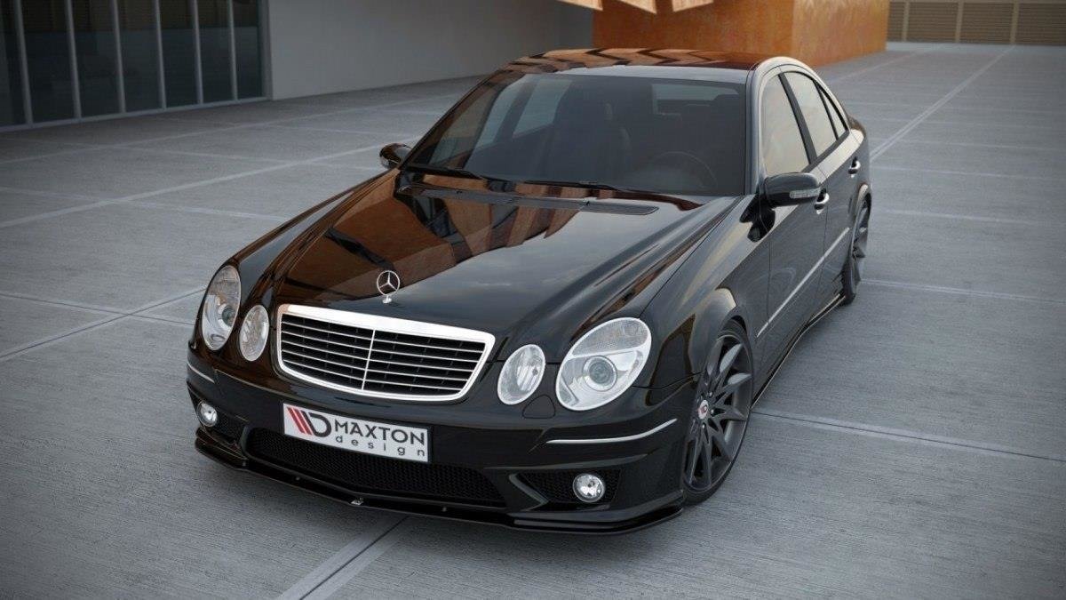 Front splitter mercedes e w211 amg facelift