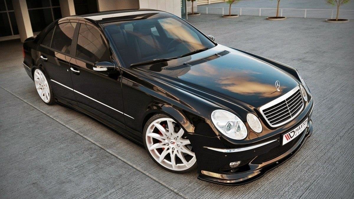 Front splitter mercedes e w211 amg preface