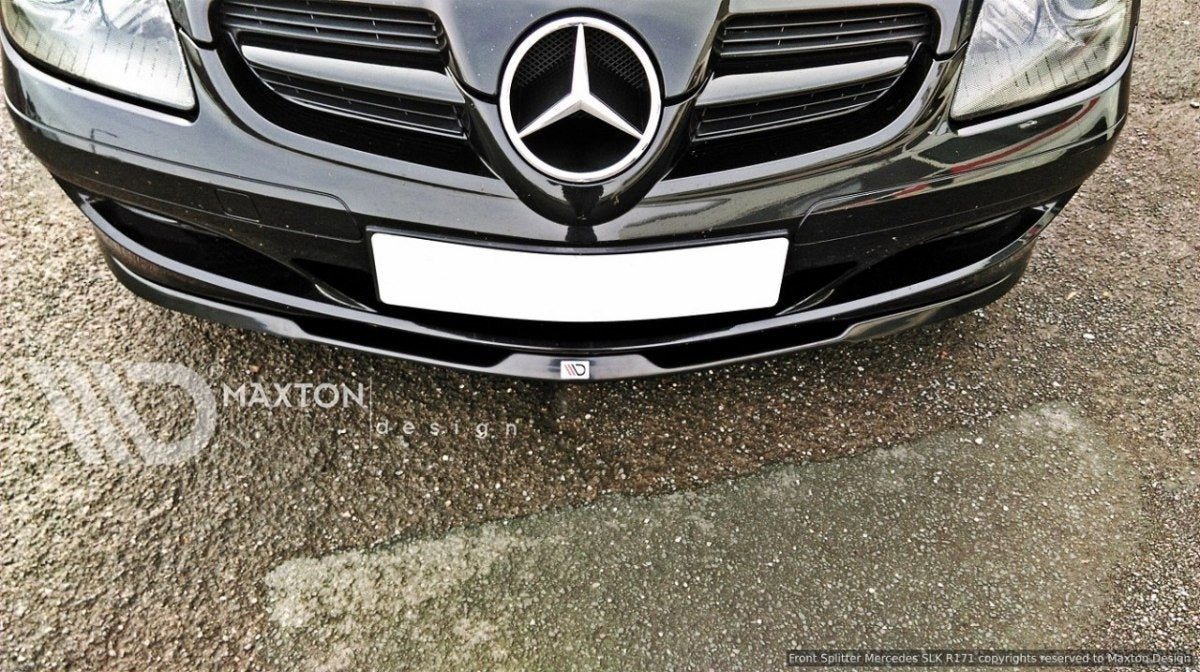 Front splitter mercedes slk r171 standard bumper