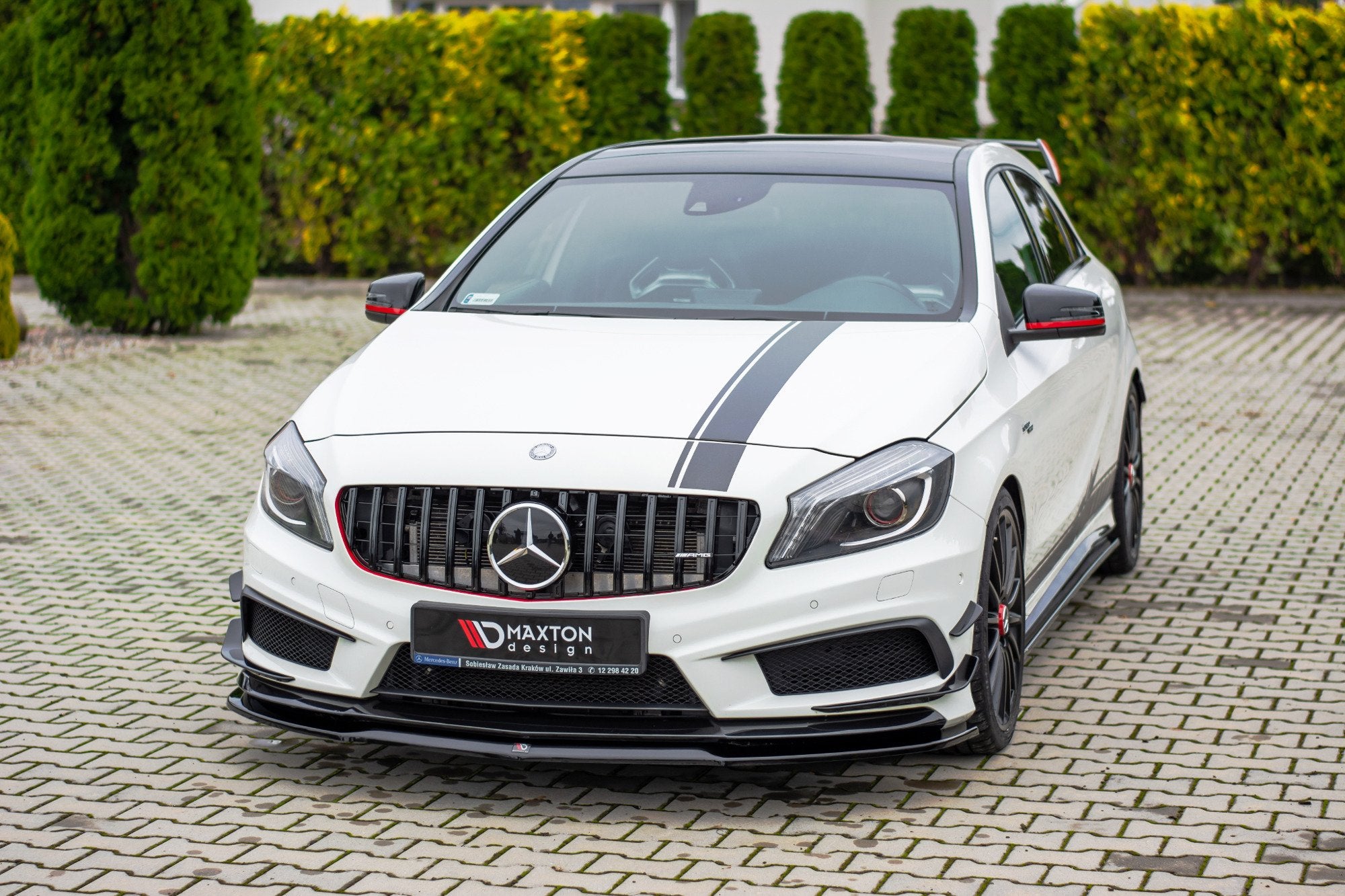 Front splitter mercedes a45 amg w176