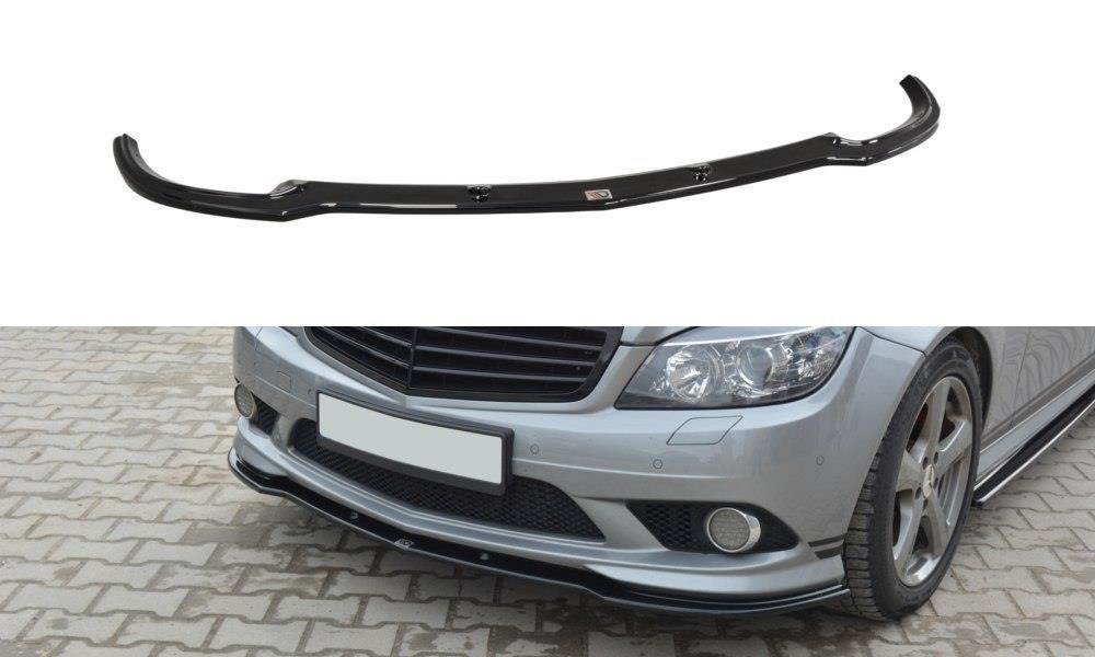 Front splitter mercedes-benz c sedan / estate amg-line w204 / s204