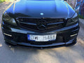 Front splitter mercedes-benz c63 amg sedan / estate w204 facelift / s204 facelift