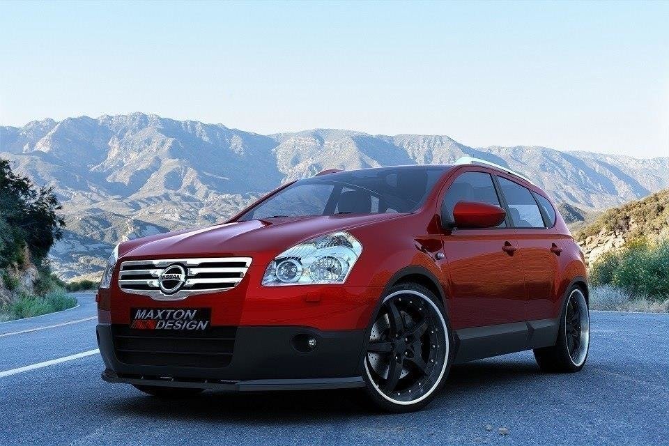 Front splitter nissan qashqai (preface)