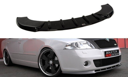 Front splitter octavia 2, fit only for octavia 2 rs preface model
