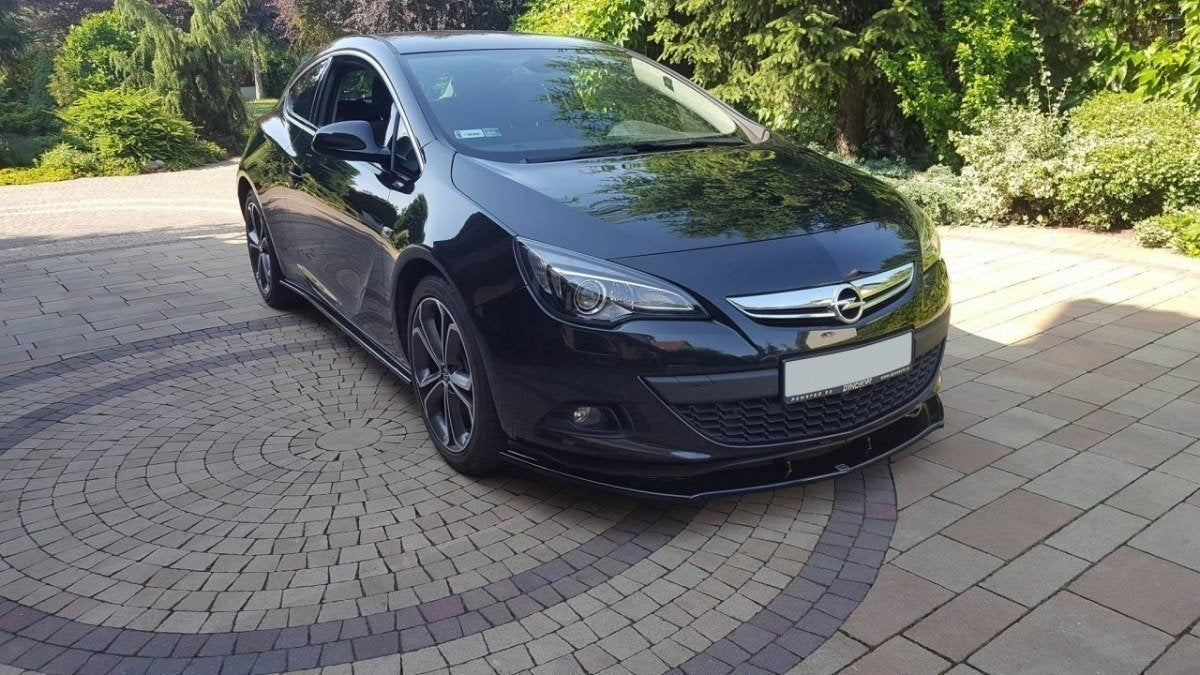 Front splitter opel astra j gtc