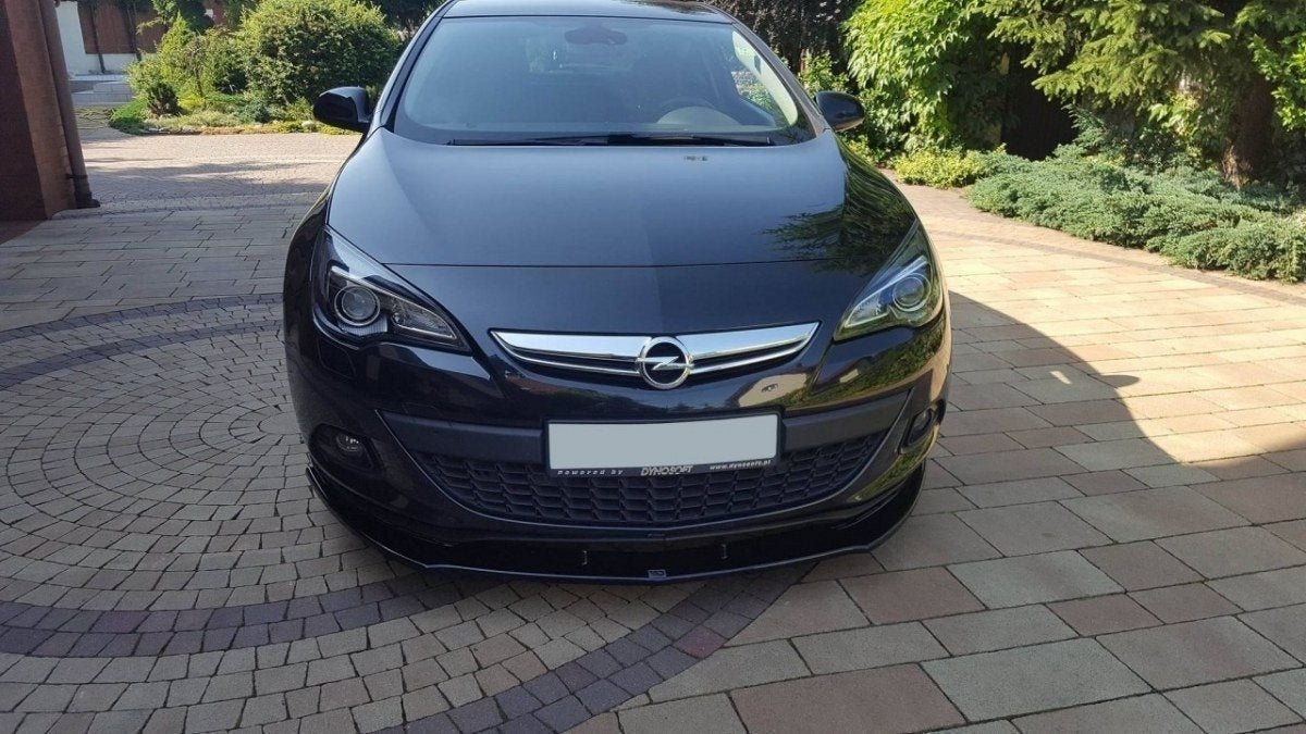 Front splitter opel astra j gtc