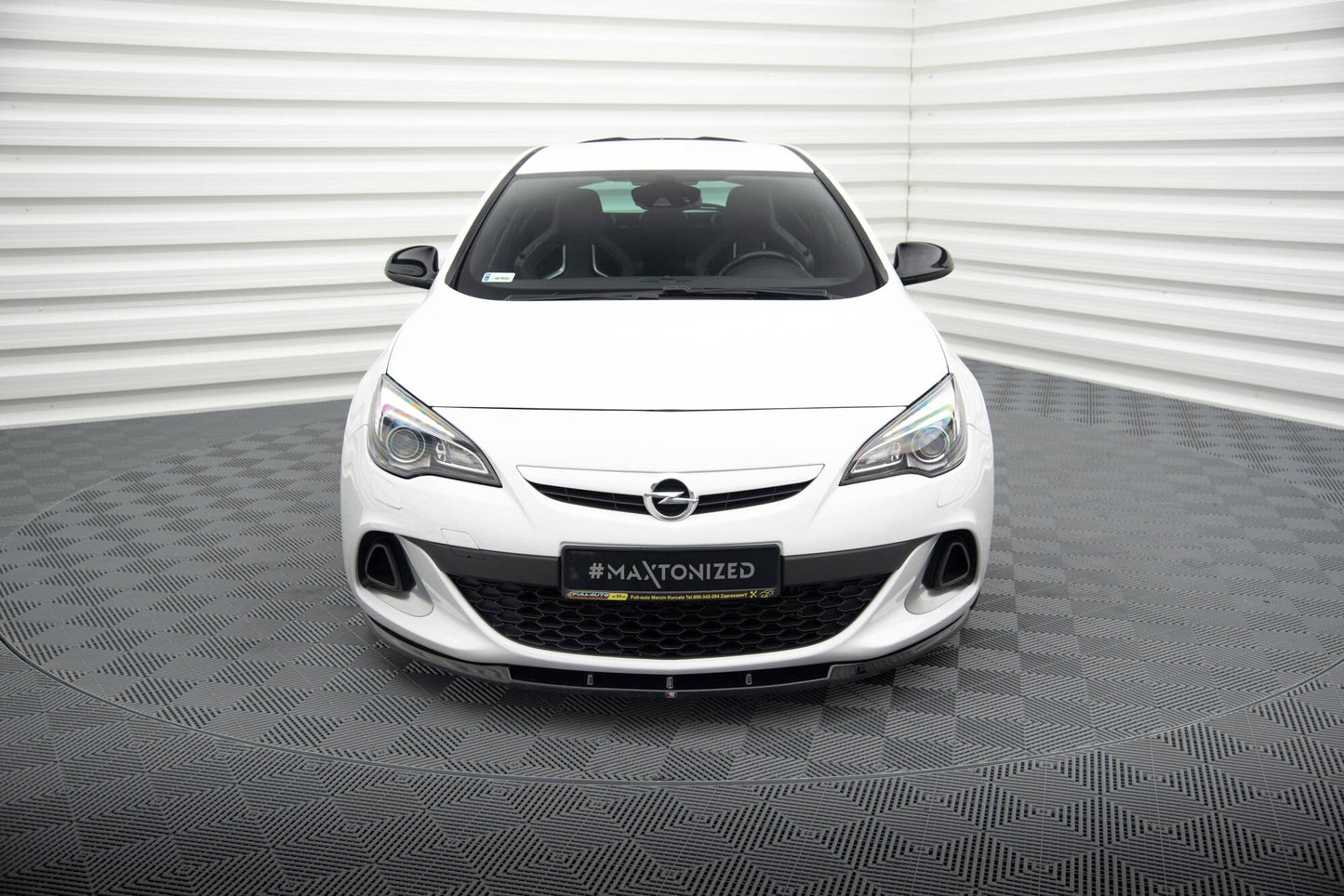 Front splitter opel astra j opc / vxr nurburg