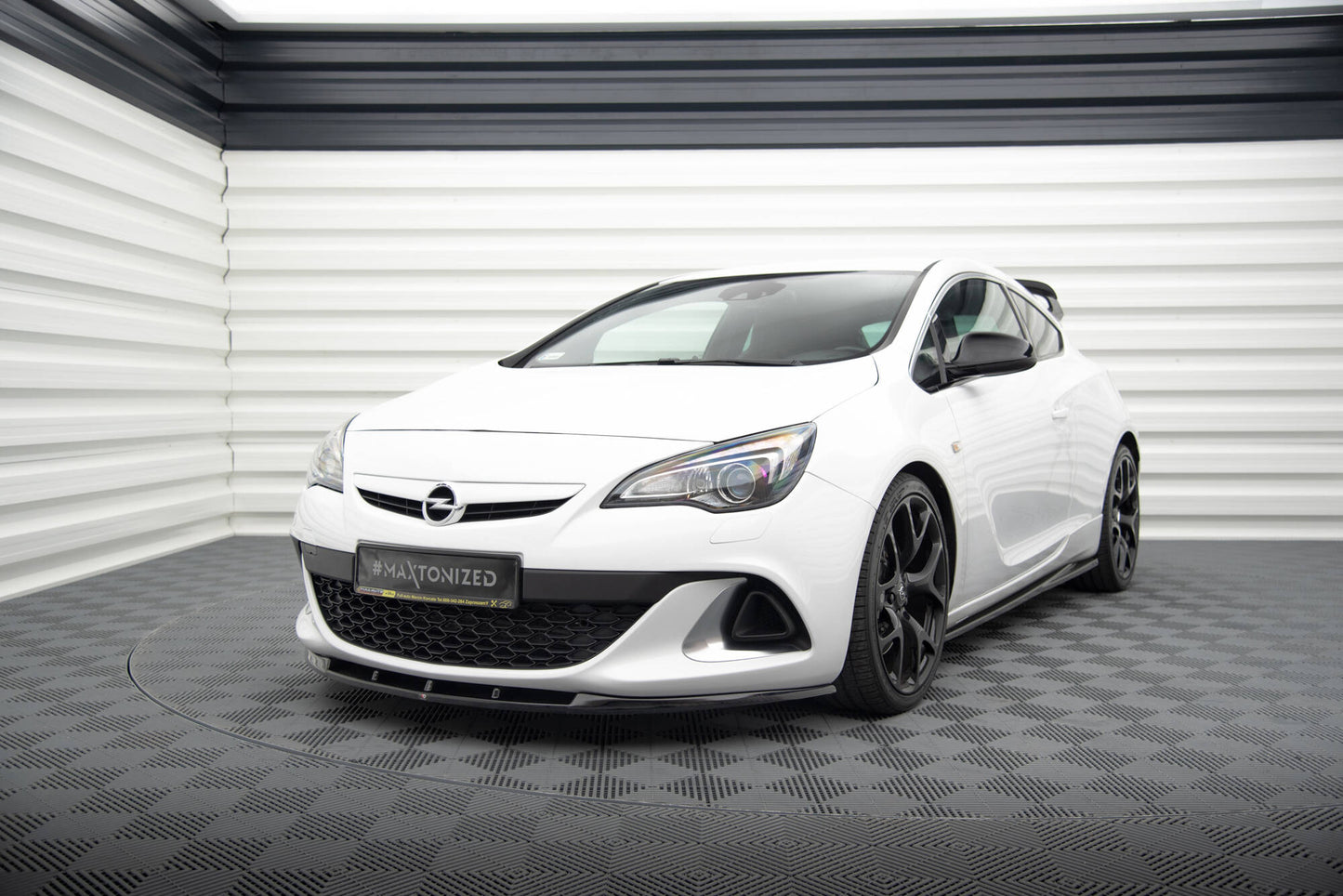 Front splitter opel astra j opc / vxr nurburg