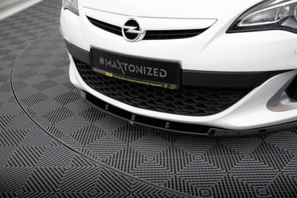Front splitter opel astra j opc / vxr nurburg