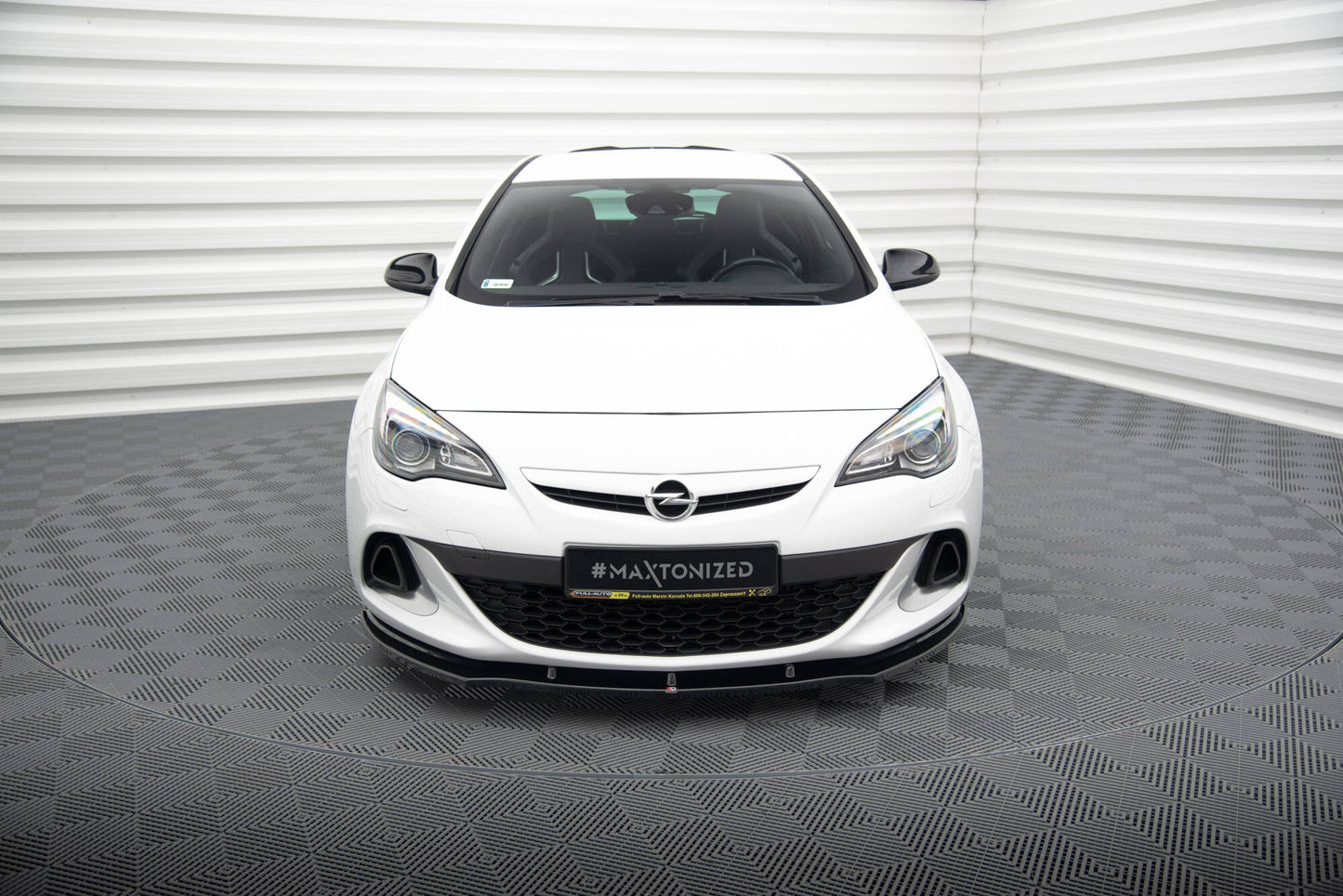 Front splitter opel astra j opc / vxr v.1