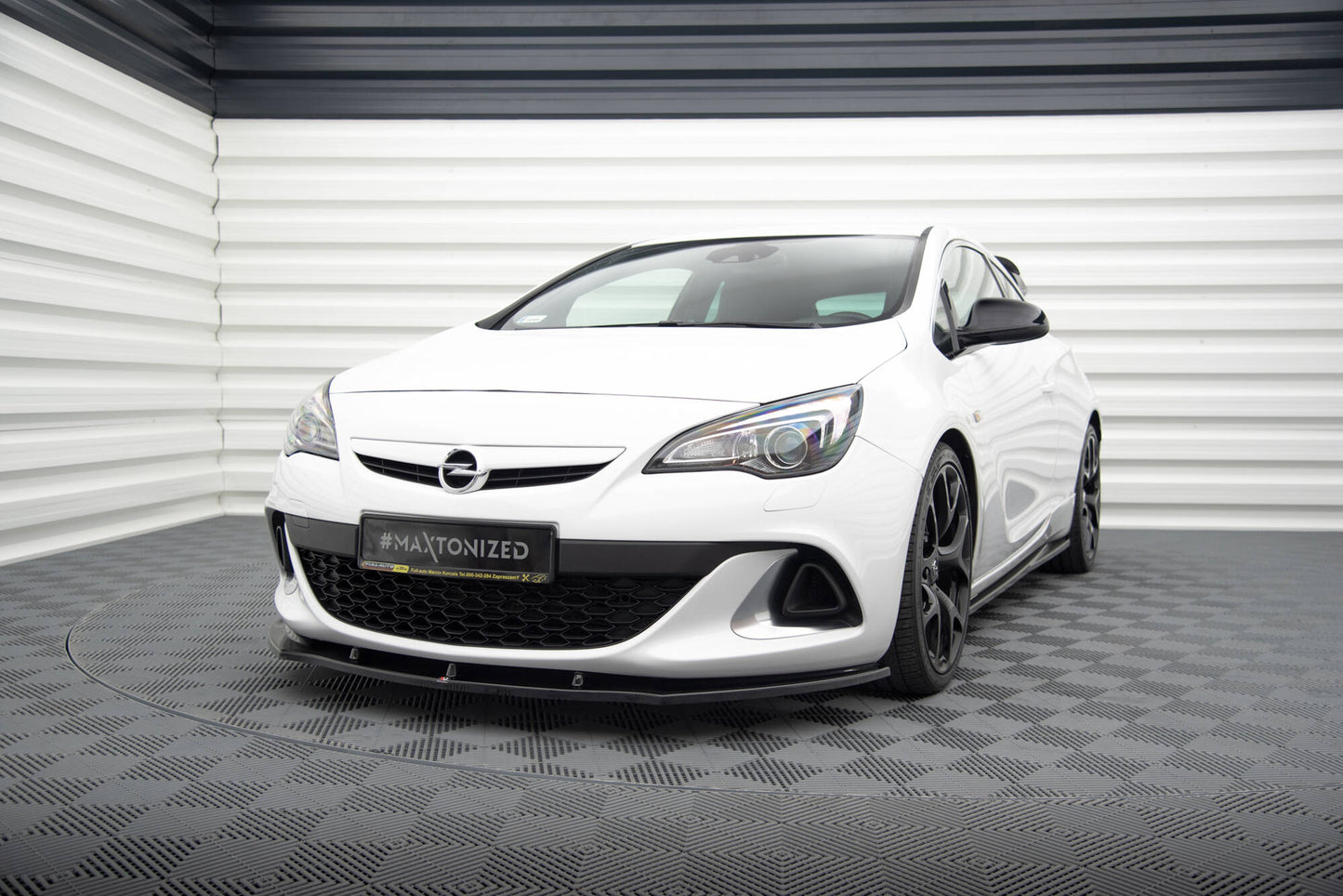 Front splitter opel astra j opc / vxr v.1