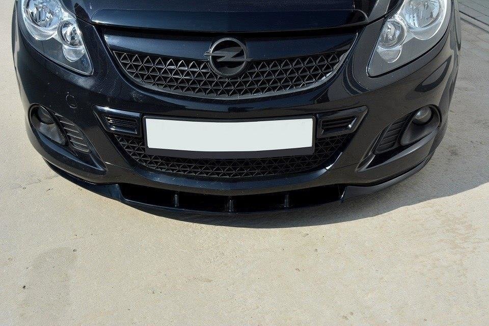 Front splitter opel corsa d nurburg (for opc / vxr bumper)