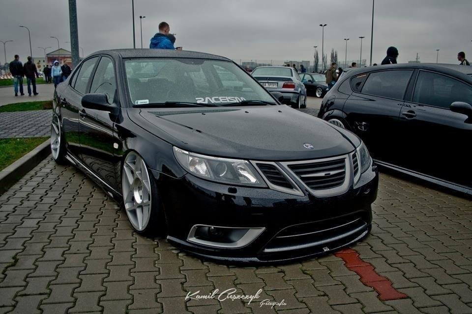 Front splitter saab 9-3 turbo x
