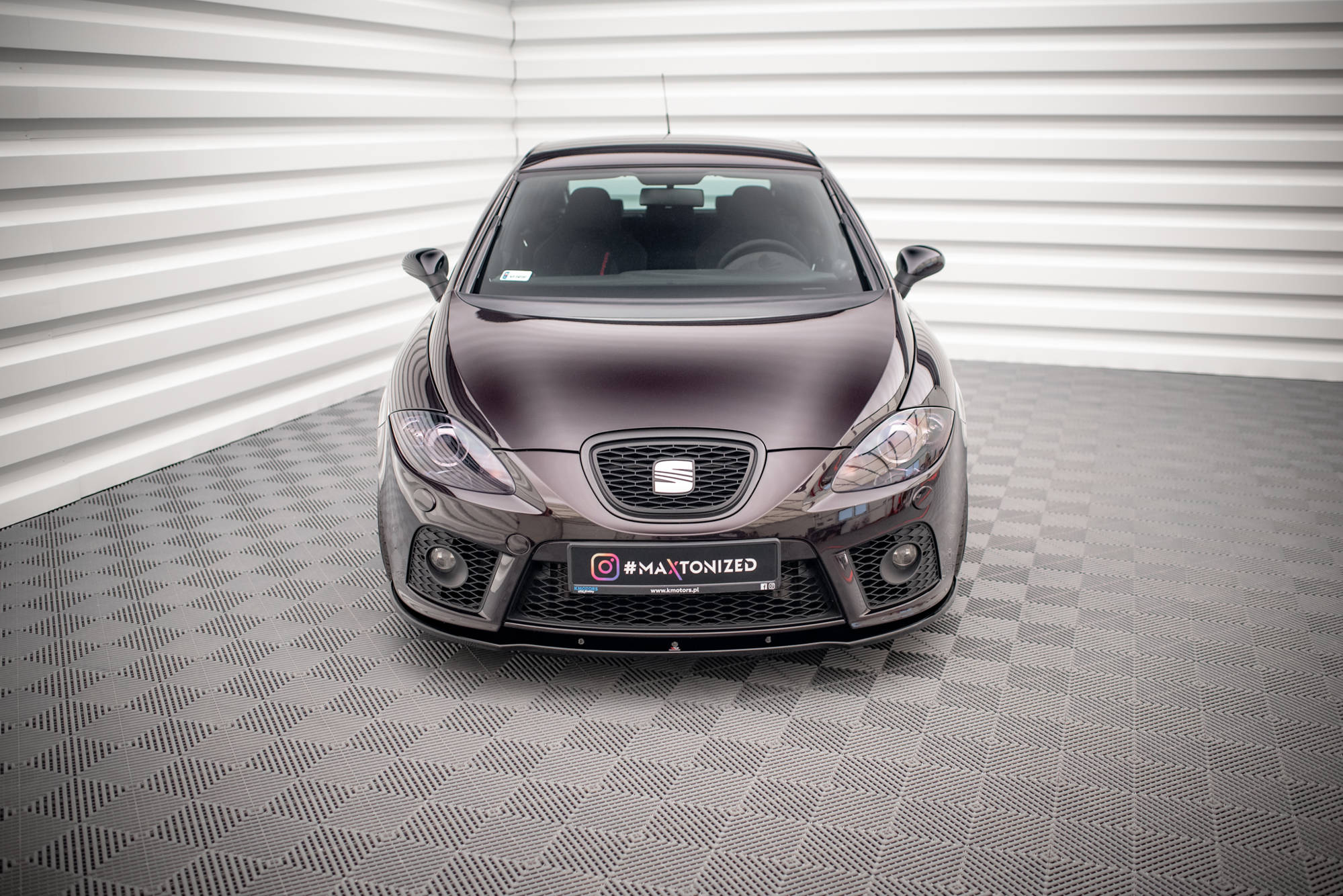 Front splitter seat leon mk2 cupra fr preface