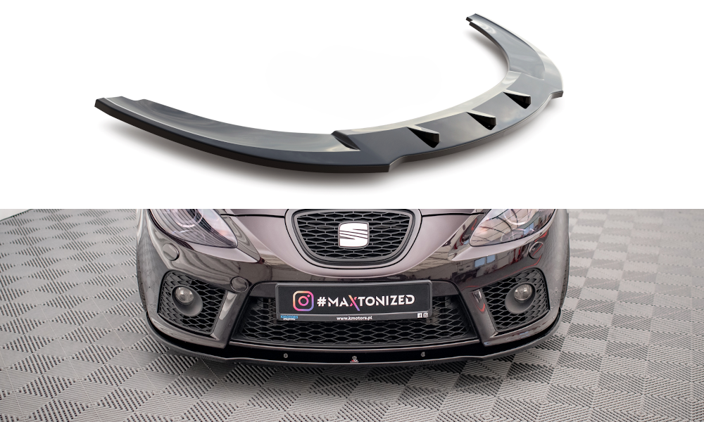 Front splitter seat leon mk2 cupra fr preface