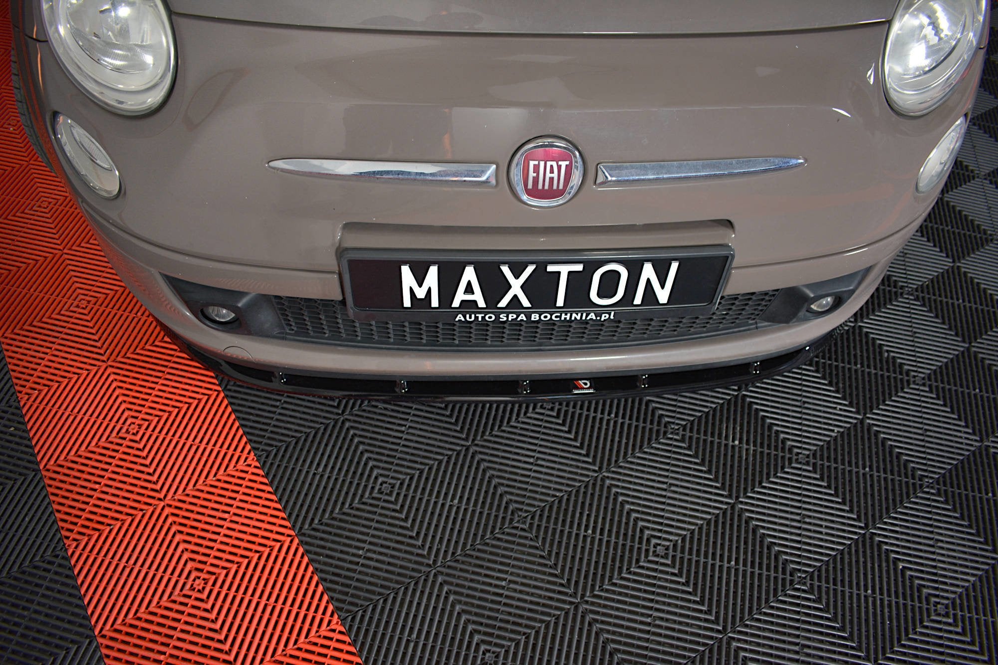 Front splitter v.1 fiat 500 hatchback preface