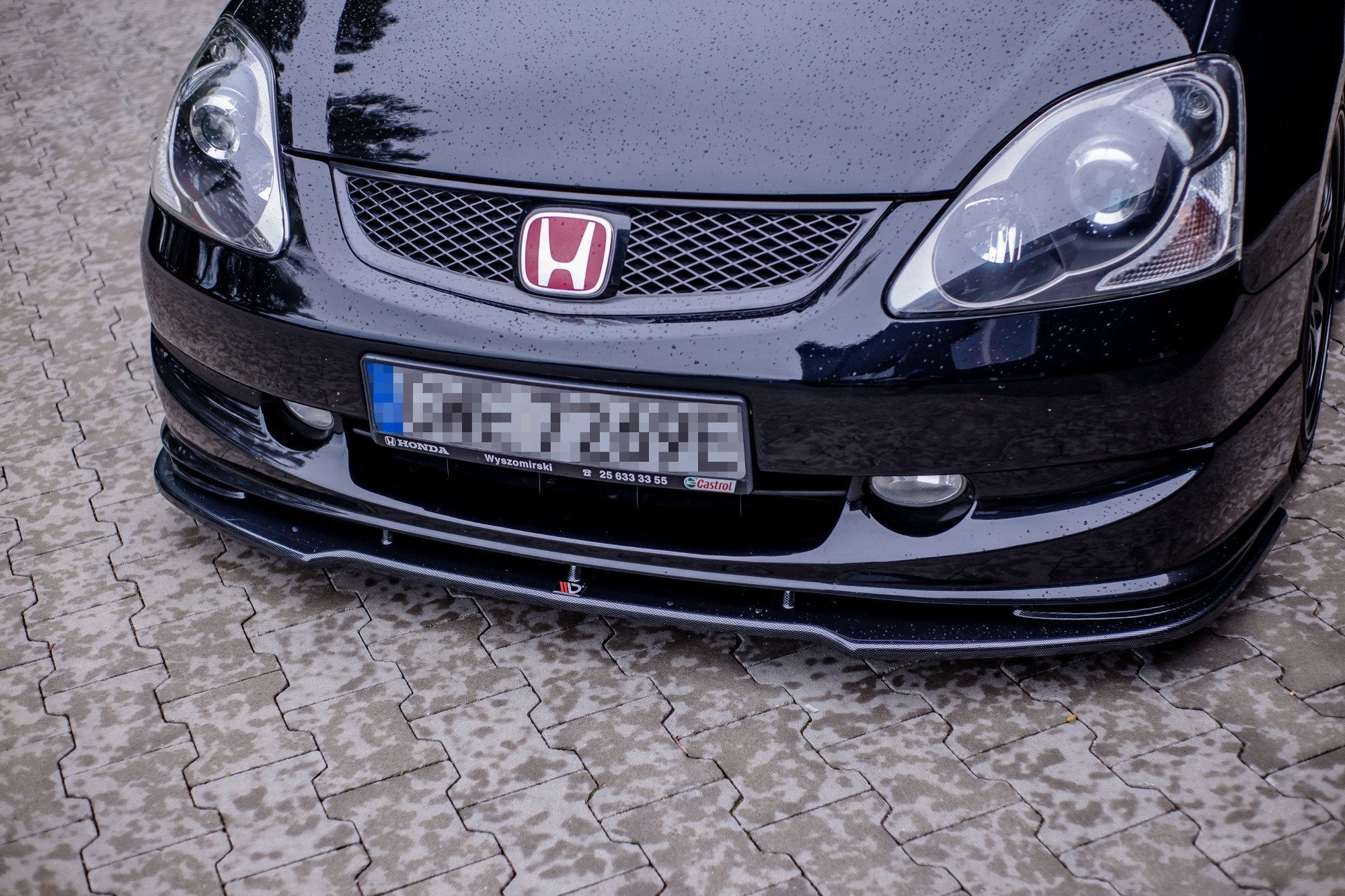 Front Splitter V.1 Honda Civic EP3 (MK7) Type-R/S ansigtsløftning