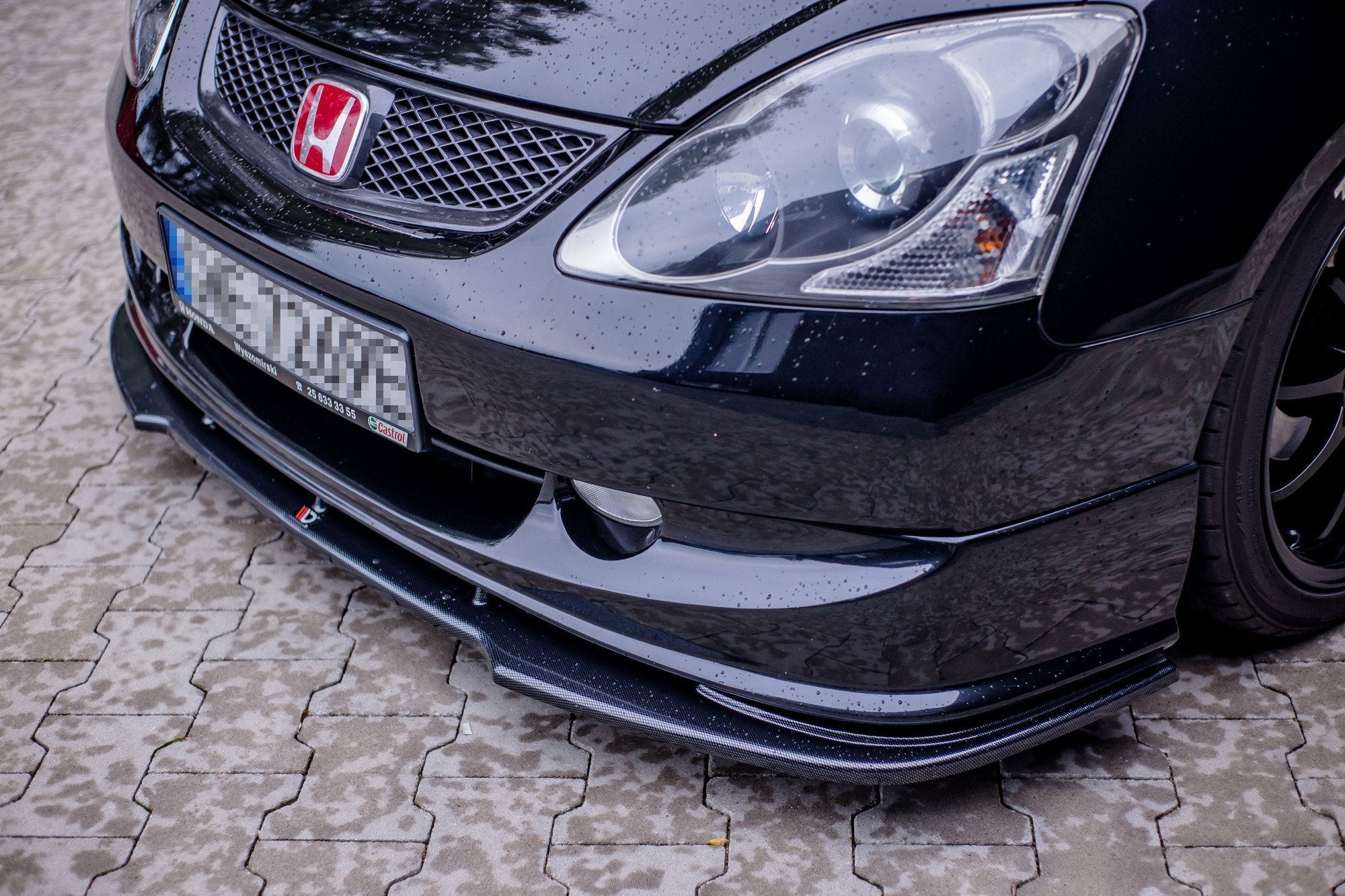 Front Splitter V.1 Honda Civic EP3 (MK7) Type-R/S ansigtsløftning