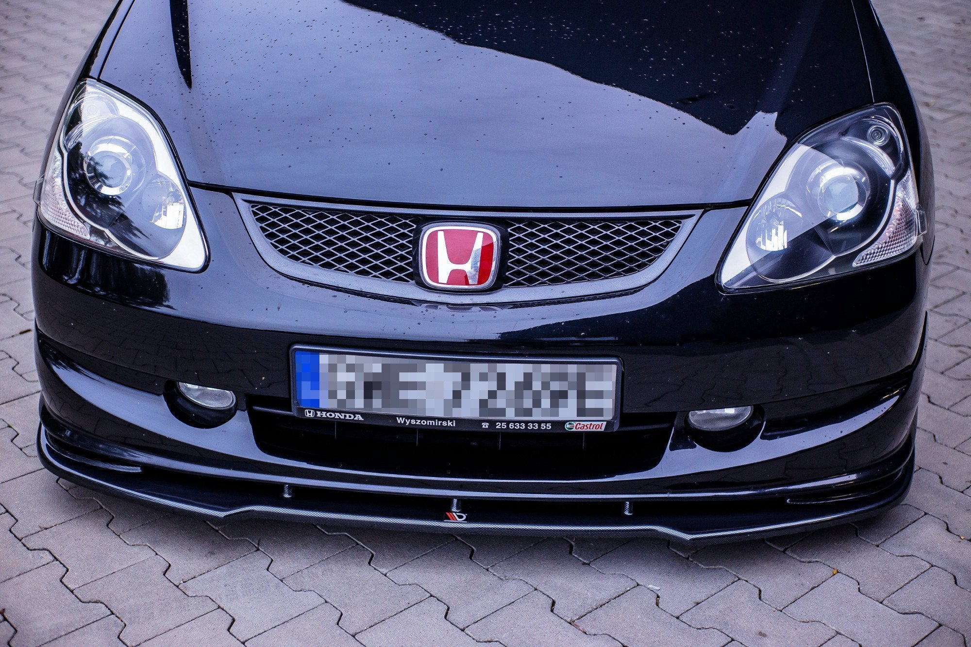Front Splitter V.1 Honda Civic EP3 (MK7) Type-R/S ansigtsløftning