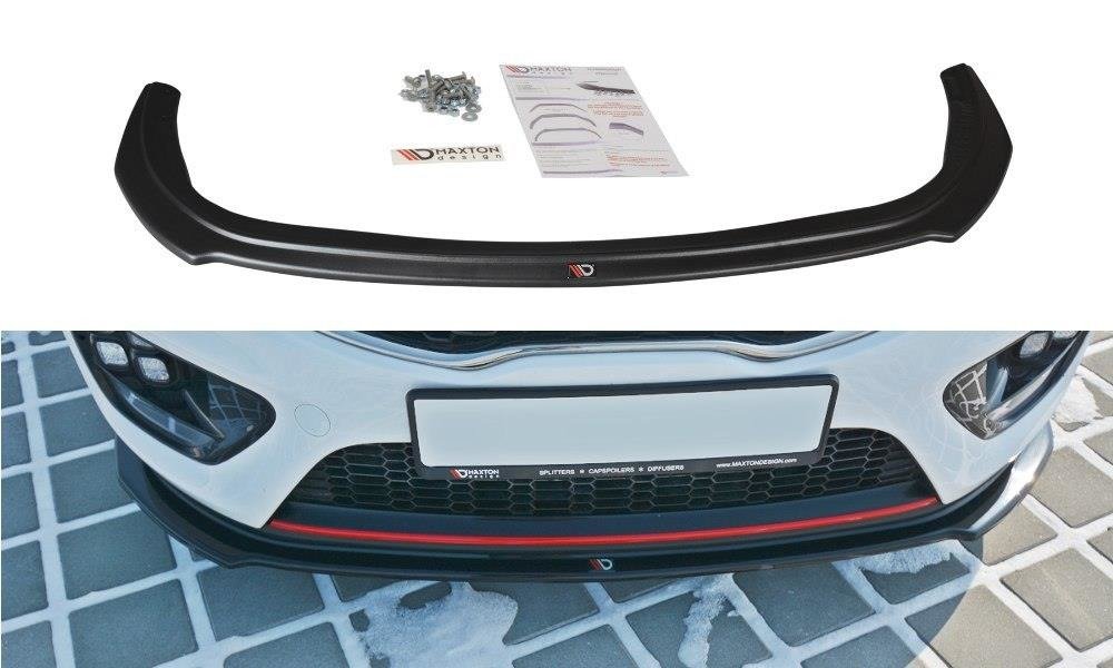 Front splitter v.1 kia cee'd / pro cee'd gt mk2
