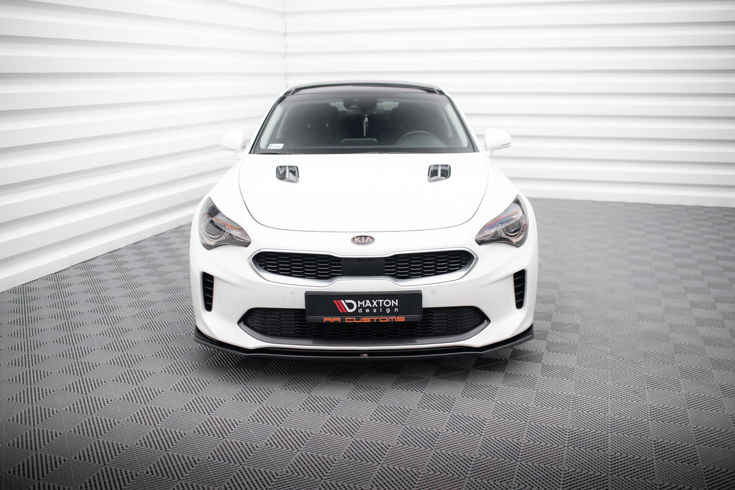 Front splitter v.1 kia stinger gt / gt-line / standard mk1