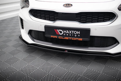Front splitter v.1 kia stinger gt / gt-line / standard mk1
