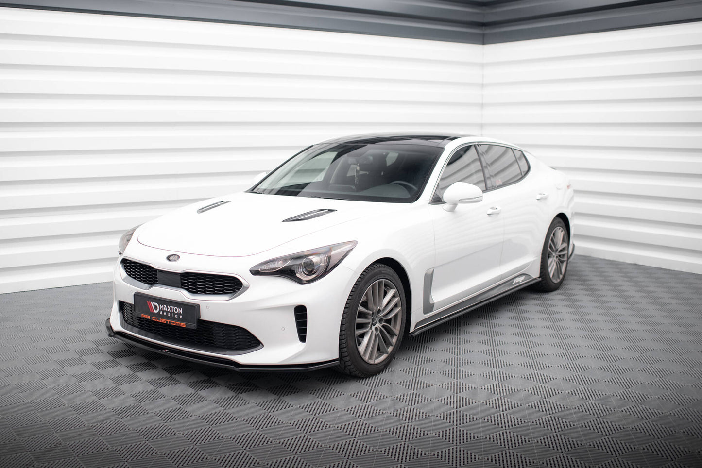 Front splitter v.1 kia stinger gt / gt-line / standard mk1
