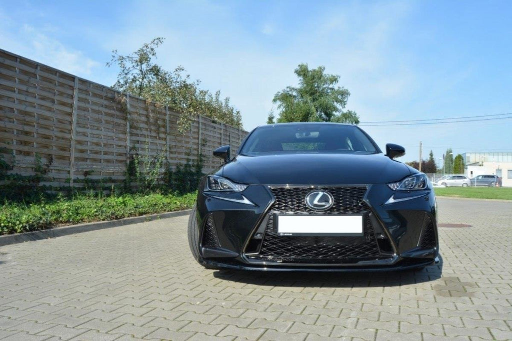 Front splitter v.1 lexus is mk3 facelift f-sport