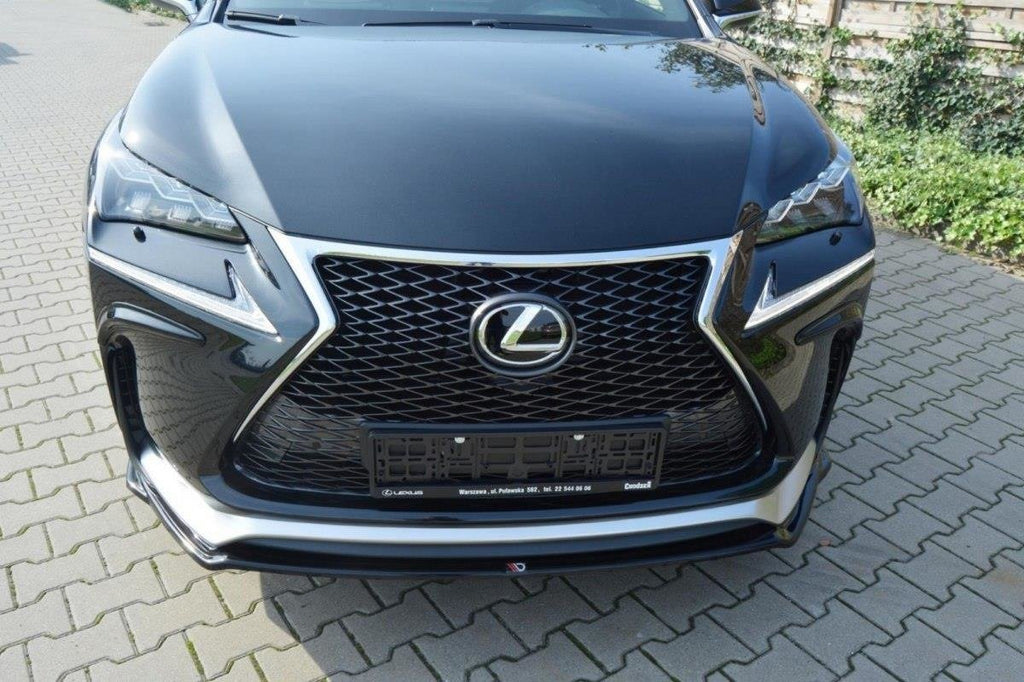 Front splitter v.1 lexus nx mk1 f-sport