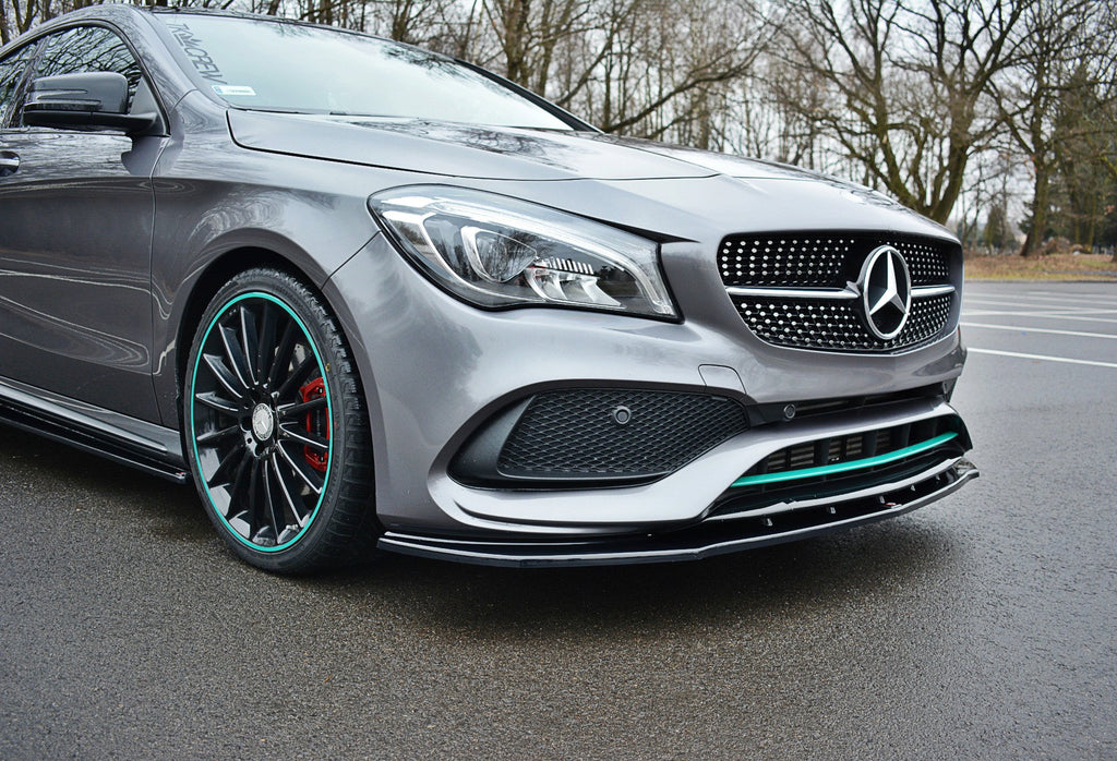 Front splitter v.1 mercedes-benz cla c117 amg-line facelift