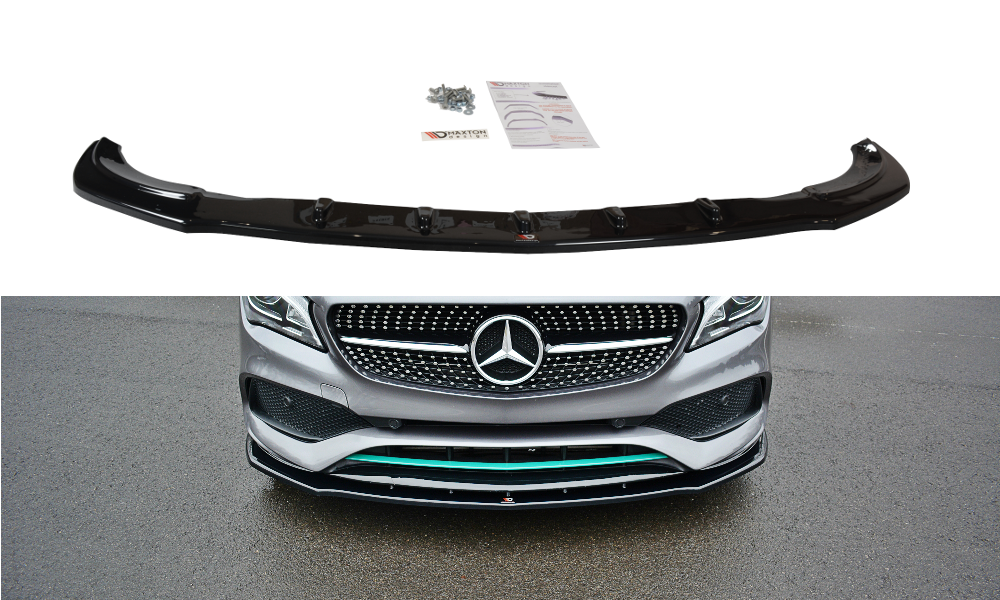 Front splitter v.1 mercedes-benz cla c117 amg-line facelift