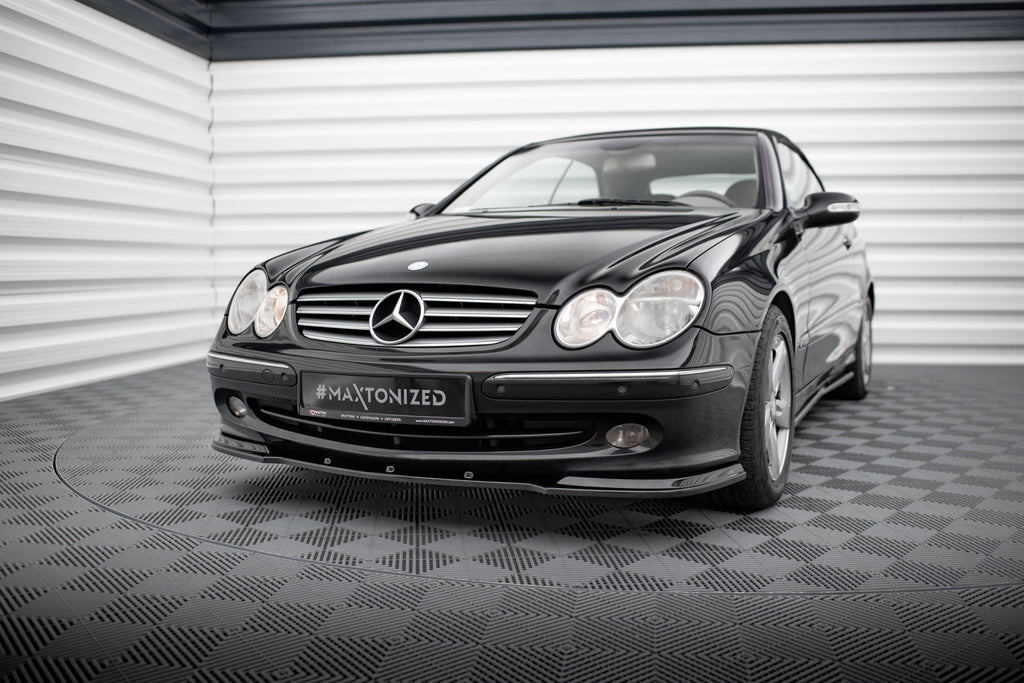 Front splitter v.1 mercedes clk w 209 for standard version