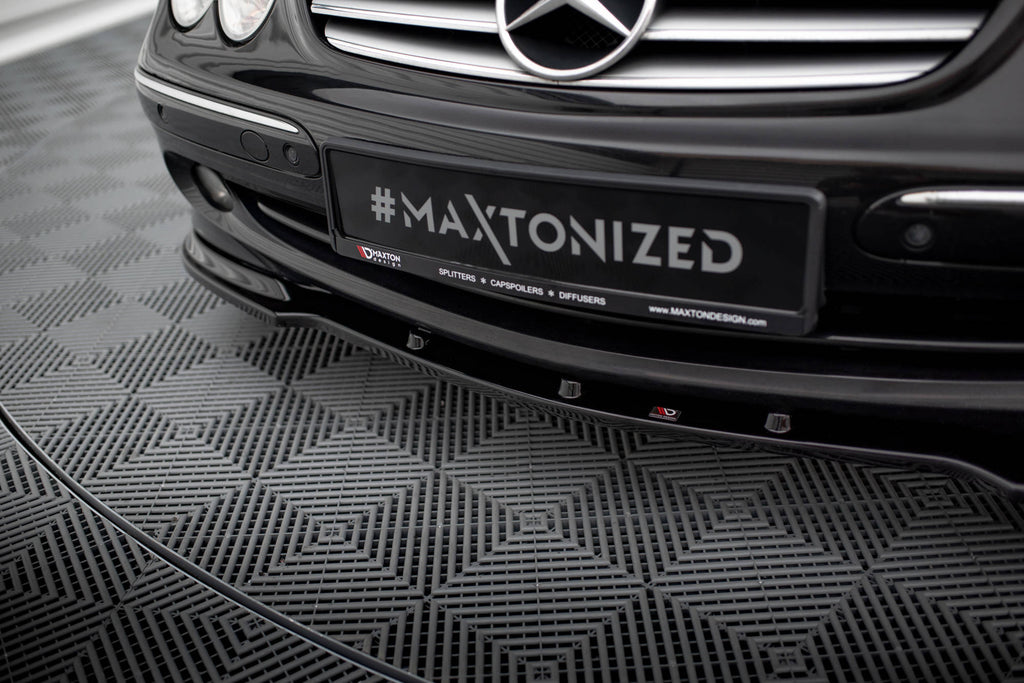 Front splitter v.1 mercedes clk w 209 for standard version