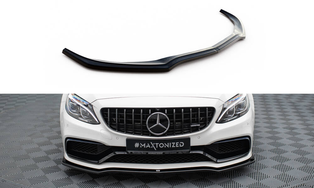 Front splitter v.1 mercedes-amg c63 sedan / estate w205 / s205