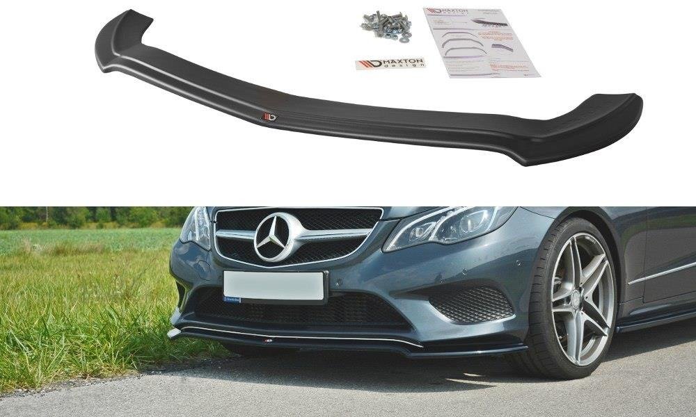 Front Splitter V.1 Mercedes - Benz E Coupe / Cabrio C207 Facelift / A207 Facelit