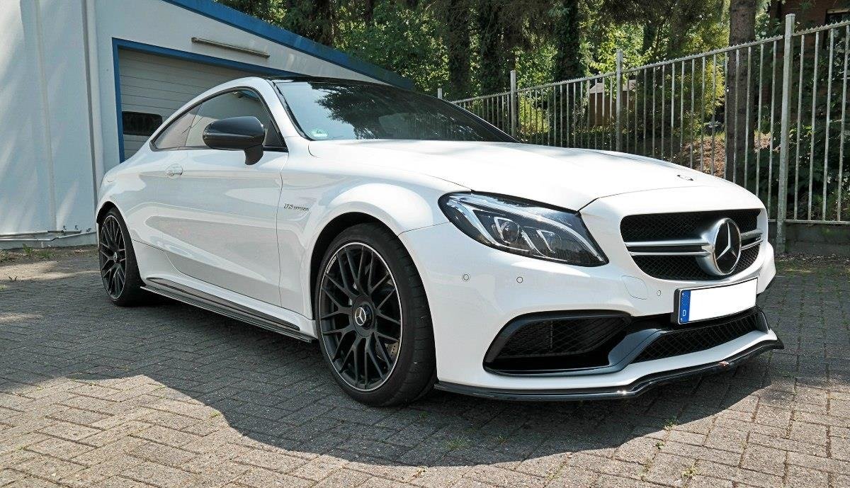 Front splitter v.1 mercedes c-class c205 63amg coupe