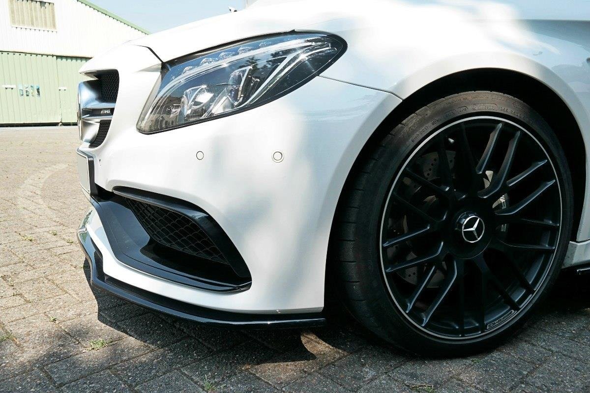 Front splitter v.1 mercedes c-class c205 63amg coupe