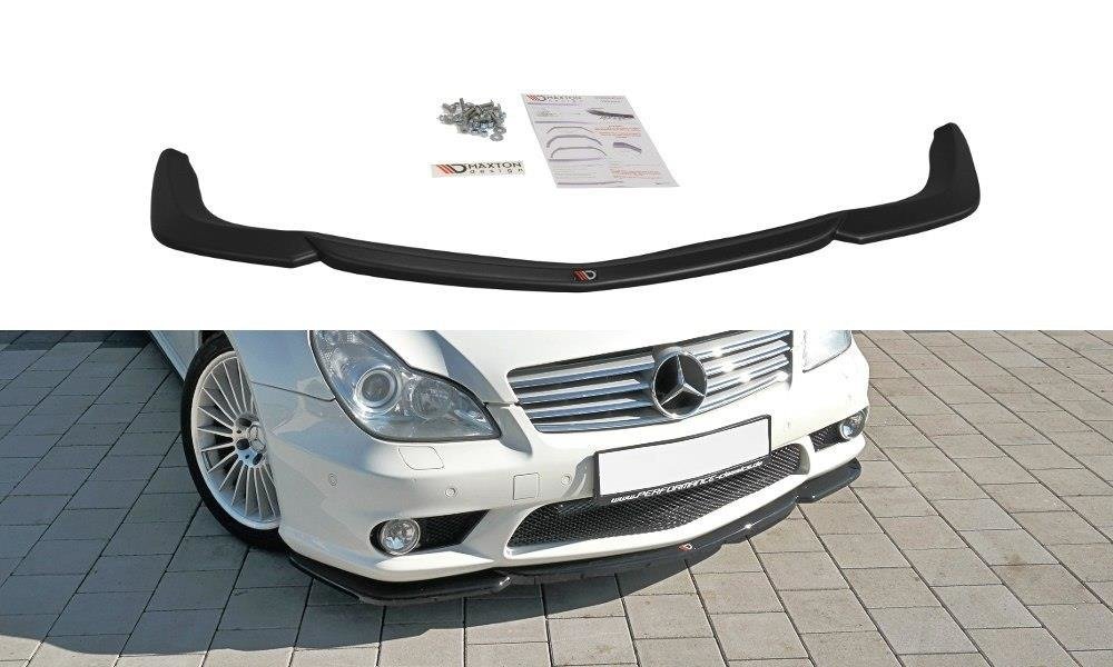 Front splitter v.1 mercedes cls c219 55amg