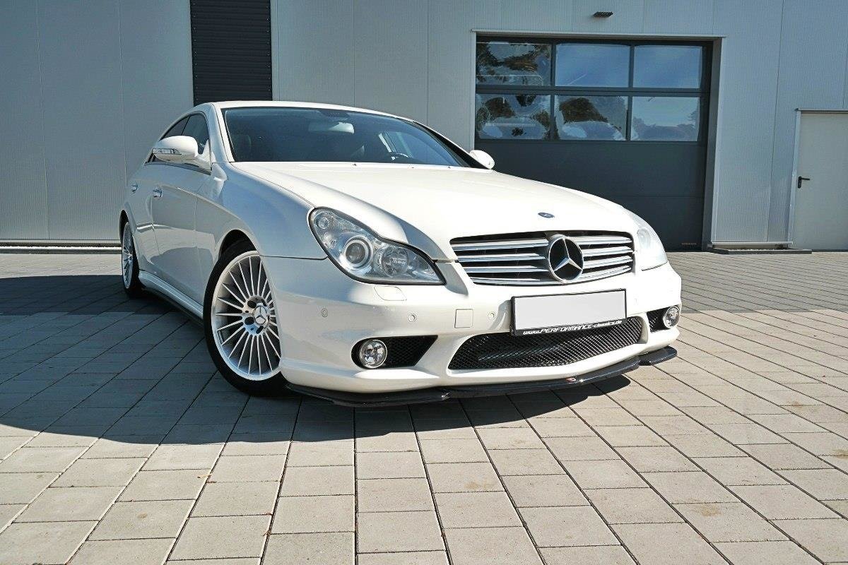Front splitter v.1 mercedes cls c219 55amg