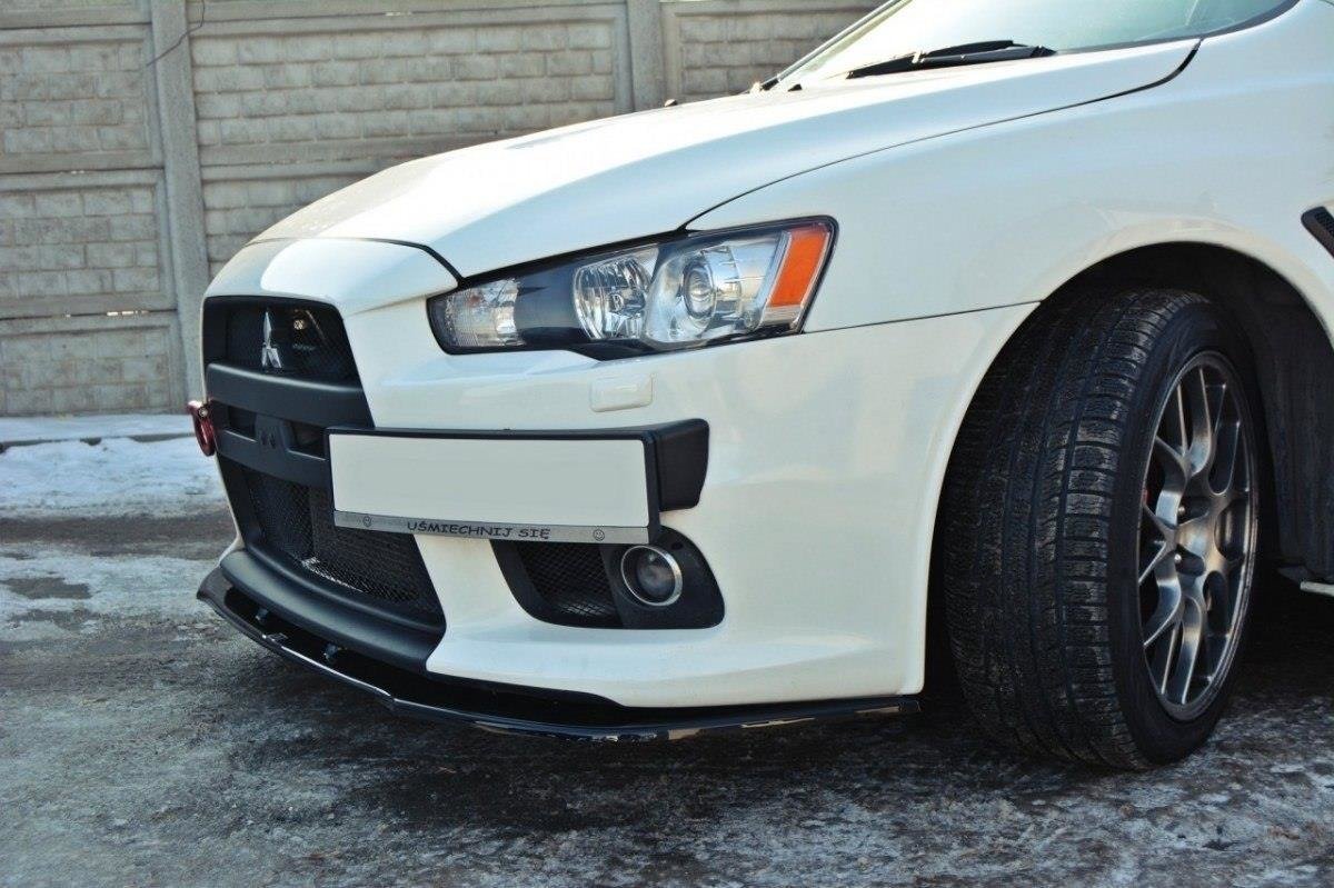 Front splitter v.1 mitsubishi lancer evo x