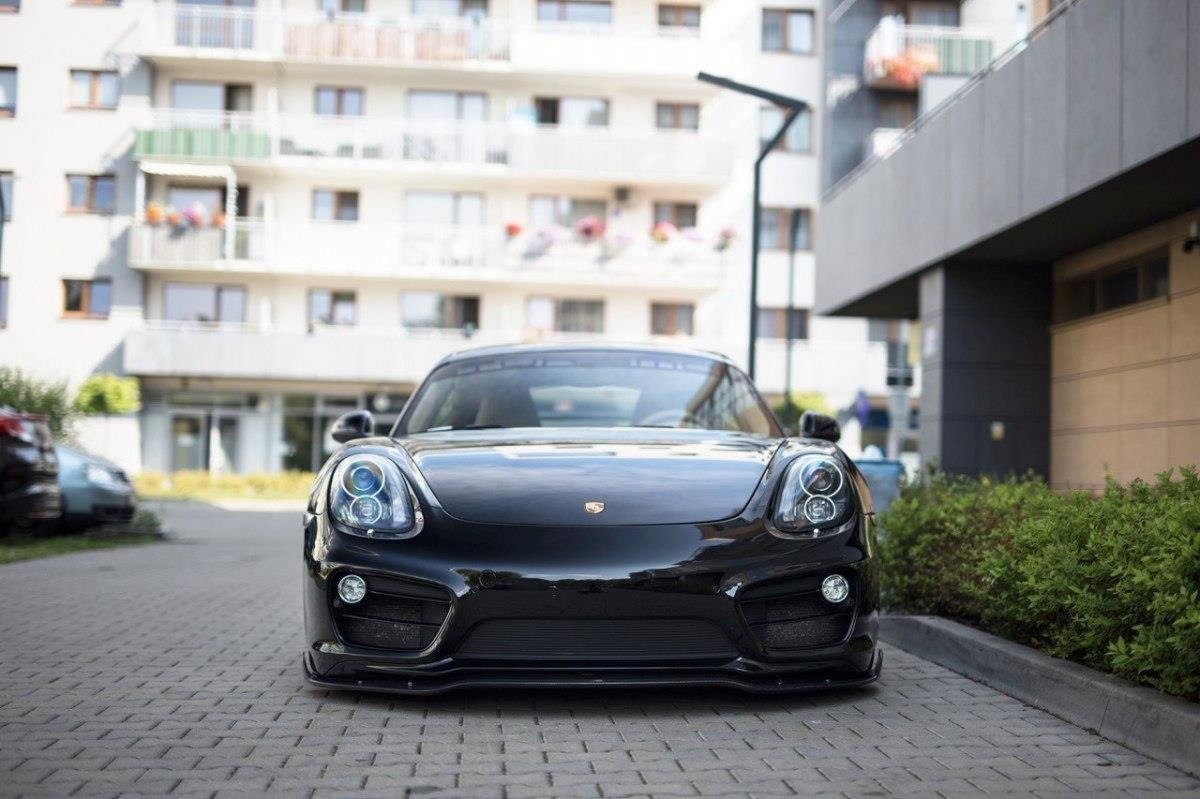 Front splitter v.1 porsche cayman mk2 981c
