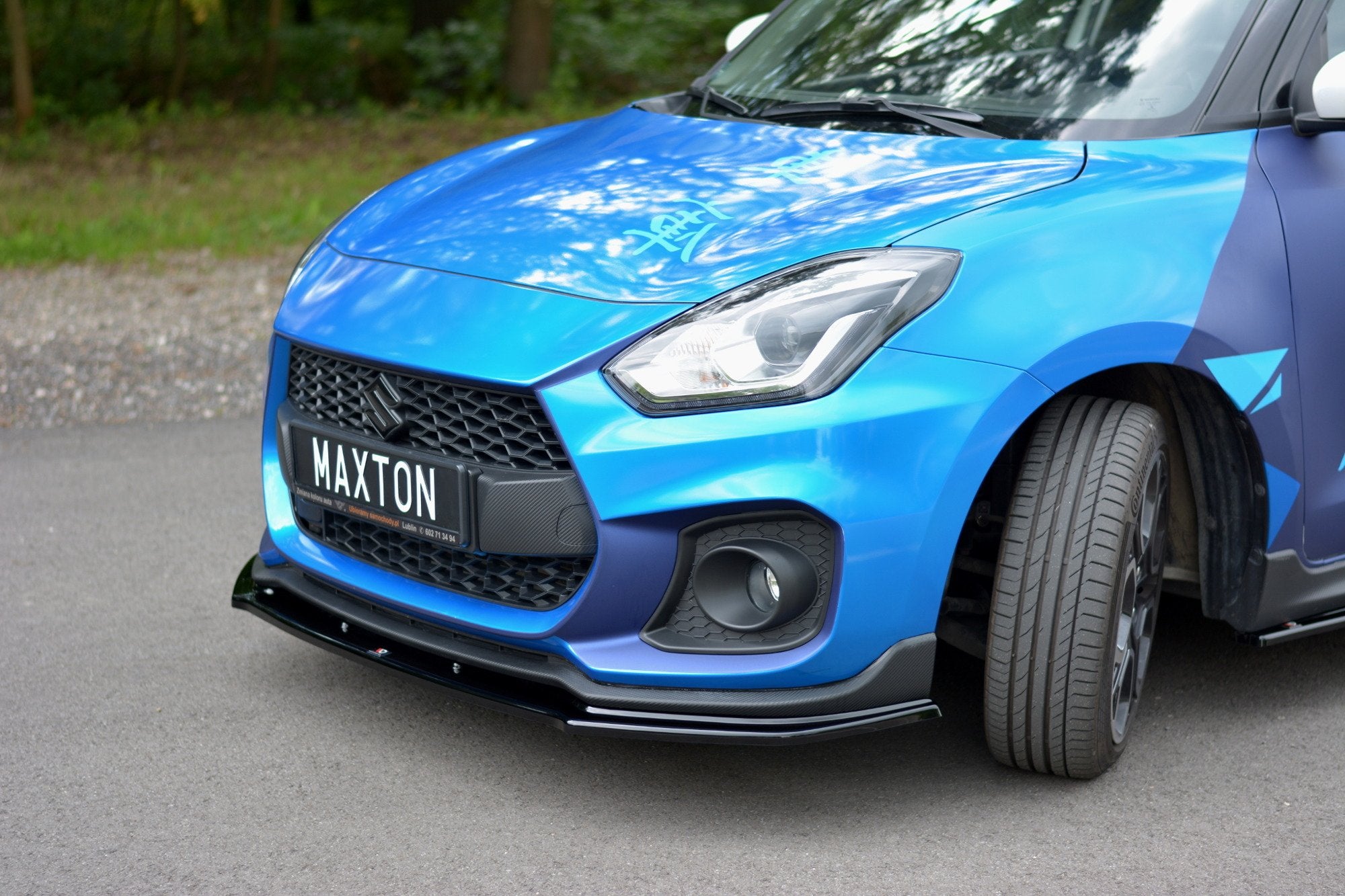 Front splitter v.1 suzuki swift 6 sport