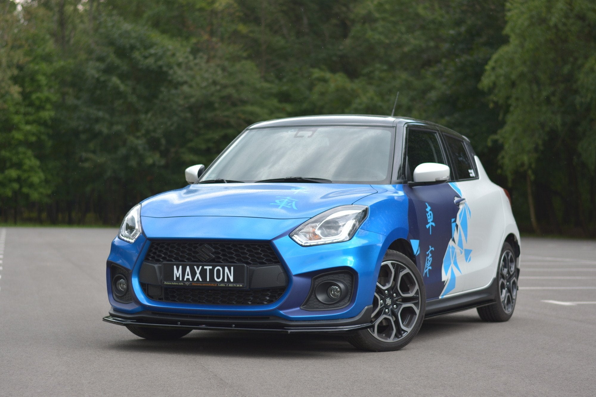 Front splitter v.1 suzuki swift 6 sport